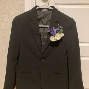 Boys black blazer, new, size 12 regular